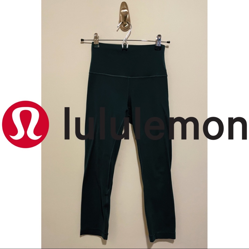 Lululemon Align High-Rise Crop 21" - Slate Blue